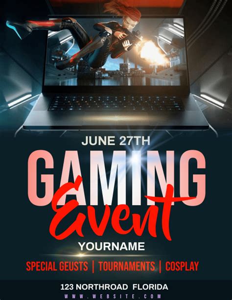 Gaming Flyer Template